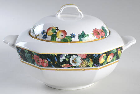 Imperial Meadow Round Covered Vegetable