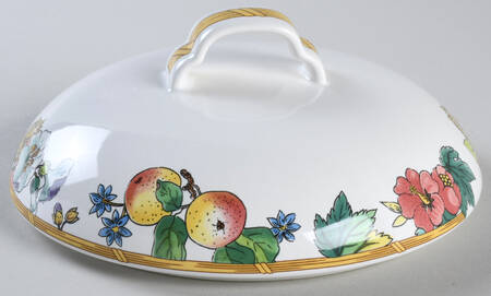 Imperial Meadow Lid for Round Vegetable