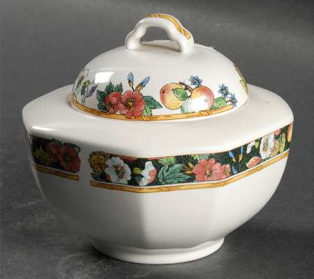 Imperial Meadow Sugar Bowl & Lid