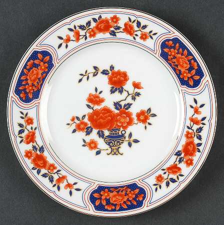 Imperial Peony Salad Plate