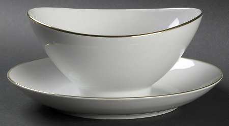 Imperial Gravy Boat with Attached Underplate