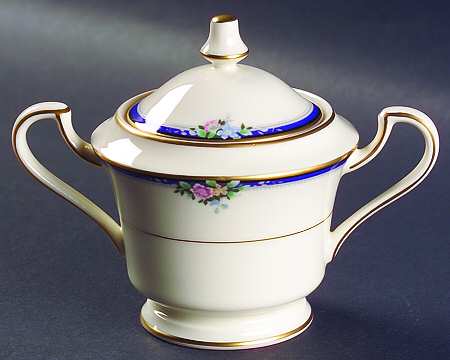 Imperial Rose Sugar Bowl & Lid