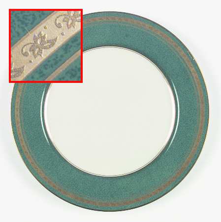 Imperial Turquoise Dinner Plate