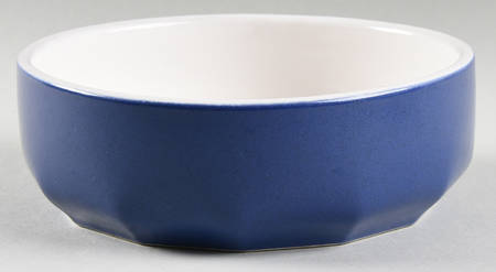 Indigo Blue Coupe Cereal Bowl