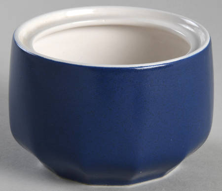 Indigo Blue Sugar Bowl No Lid