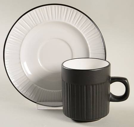 Inka Flat Cup & Saucer Set