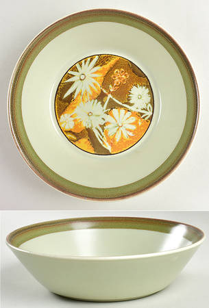 Indian Summer 8" Round Vegetable Bowl