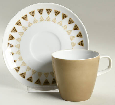 Interlude Flat Cup & Saucer Set