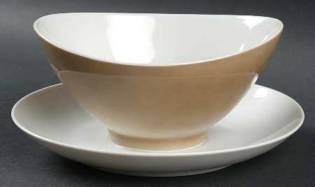 Interlude Gravy Boat with Attached Underplate