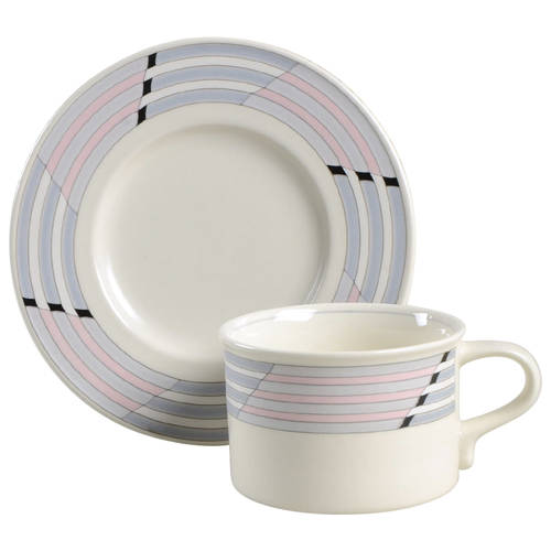 Intermezzo Flat Cup & Saucer Set