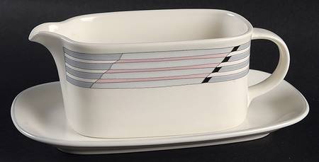 Intermezzo Gravy Boat & Underplate (Relish/Butter)