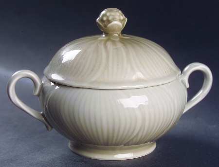 Iris Sugar Bowl & Lid