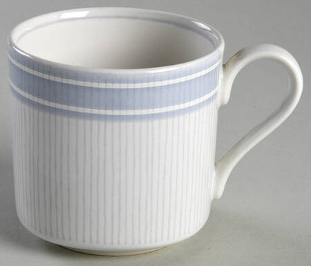 Irish Linen Blue Flat Cup