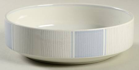 Irish Linen Blue Coupe Cereal Bowl