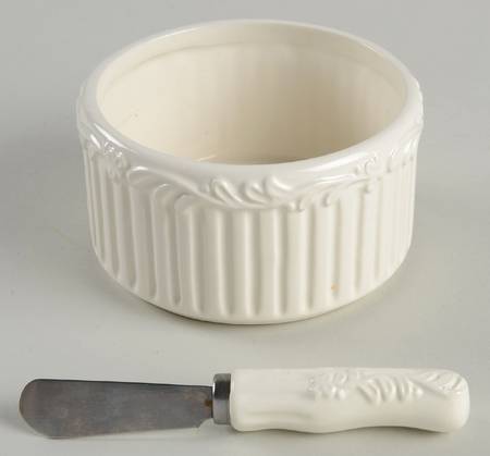 Italian Countryside (Stoneware) Dip Bowl & Spreader Set