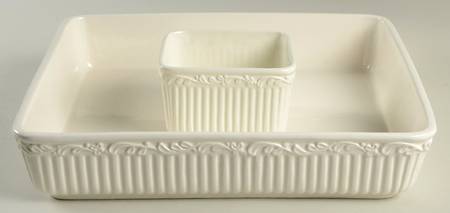 Italian Countryside (Stoneware) Chip/Dip Set (2 Piece)