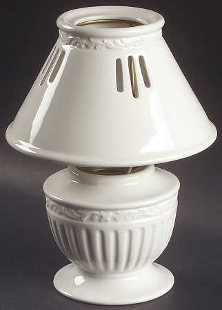 Italian Countryside (Stoneware) Tea Light Lamp with Shade