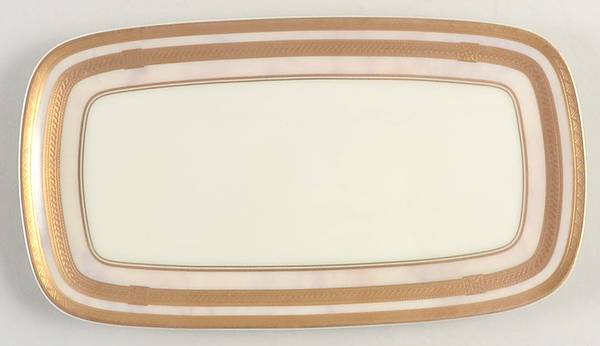 Ivory Florentine Butter Tray