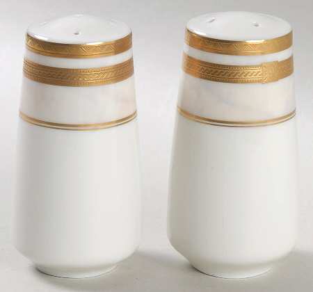 Ivory Florentine Salt & Pepper Set by Mikasa