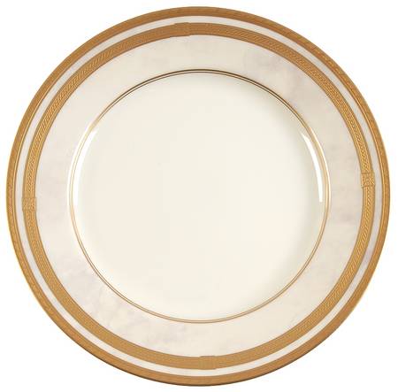 Ivory Florentine Salad Plate