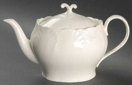 Ivory Tower Teapot & Lid