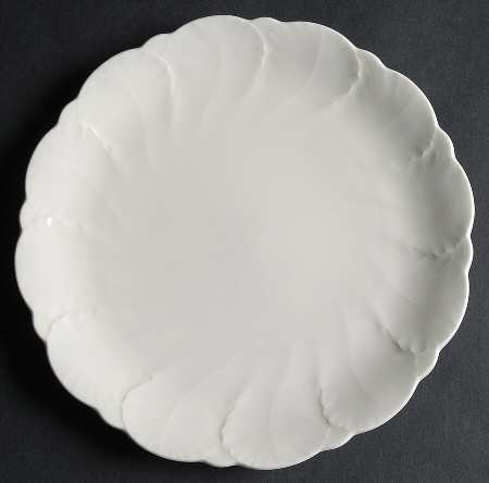 Ivory Tower Salad Plate