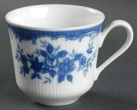 Jardin Bleu Flat Cup