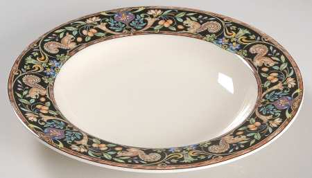 Jardin De Paradis Rim Soup Bowl