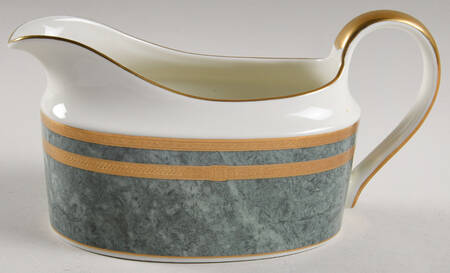 Jade Florentine Gravy Boat