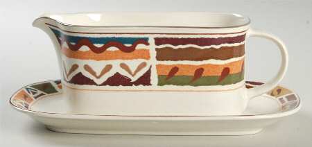 Jamboree Gravy Boat & Underplate (Relish/Butter)