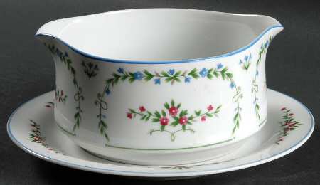 Jardin Gravy Boat & Underplate