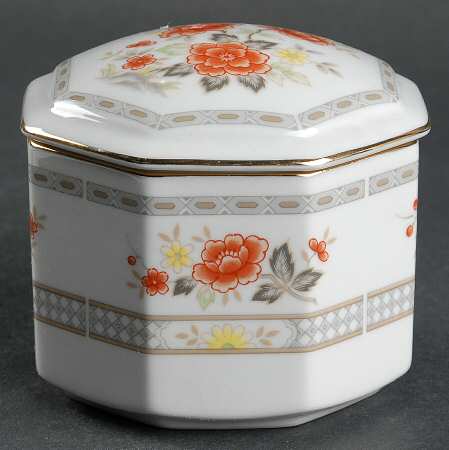 Jardin Sugar Bowl & Lid by Mikasa