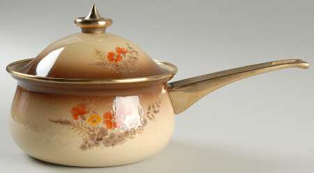 Jardiniere 1.5 Quart Metal Covered Saucepan