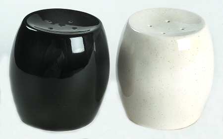Jet Black Salt & Pepper Set