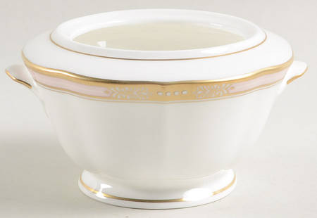 Jeweltone Peach Sugar Bowl No Lid