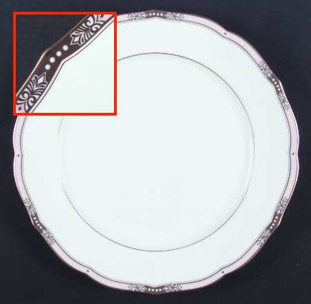 Jeweltone Peach Dinner Plate