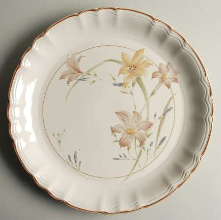 Jessica 12" Chop Plate (Round Platter)
