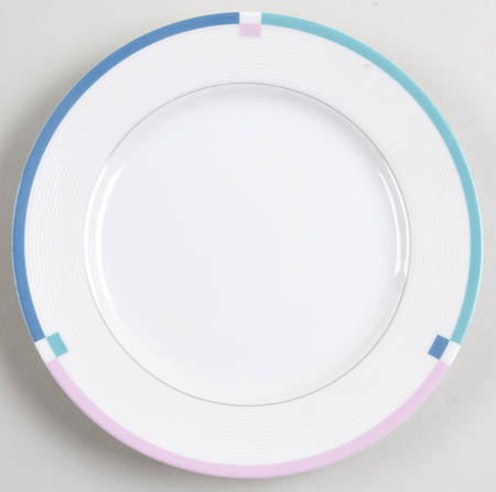 Jet Set Bread & Butter Plate