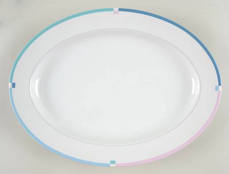 Jet Set 14" Oval Serving Platter