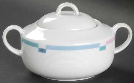 Jet Set Sugar Bowl & Lid