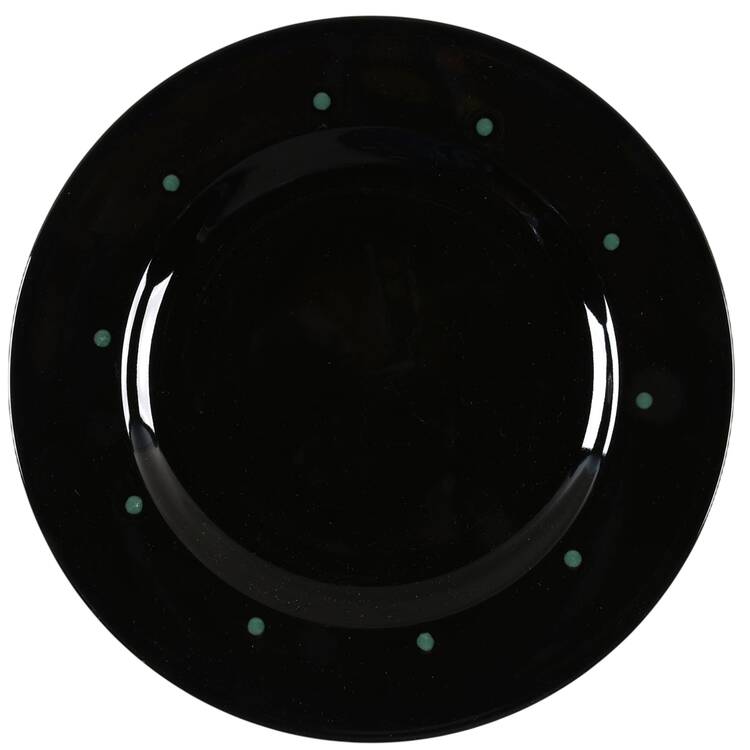 Jet Stone Green Salad Plate