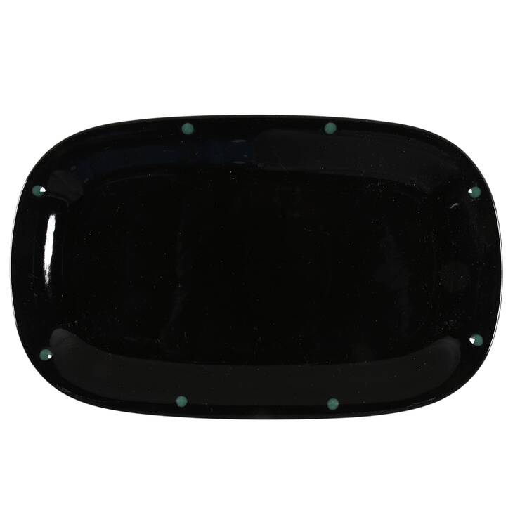 Jet Stone Green Relish/Butter Tray