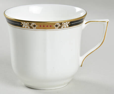 Jeweltone Black Flat Cup by Mikasa