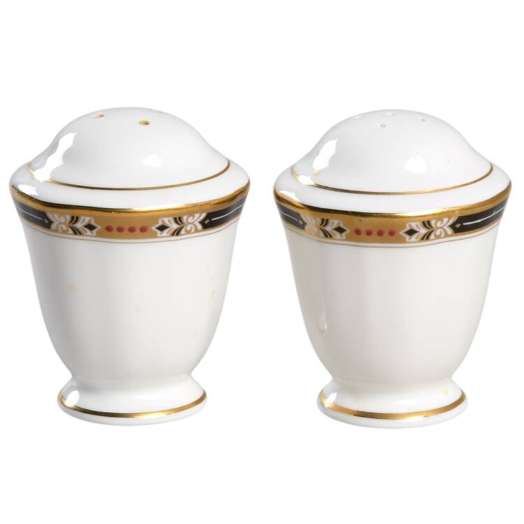 Jeweltone Black Salt & Pepper Set