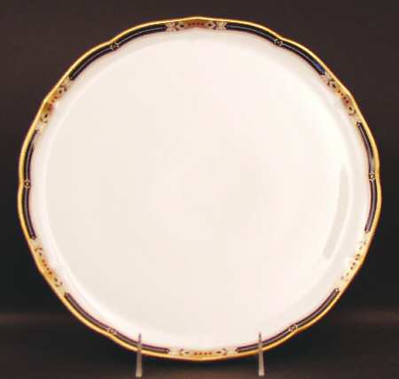 Jeweltone Black Cake Plate