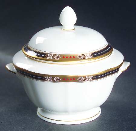 Jeweltone Black Sugar Bowl & Lid
