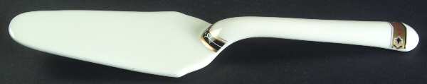 Jeweltone Black Solid Ceramic Pie/Cake Server