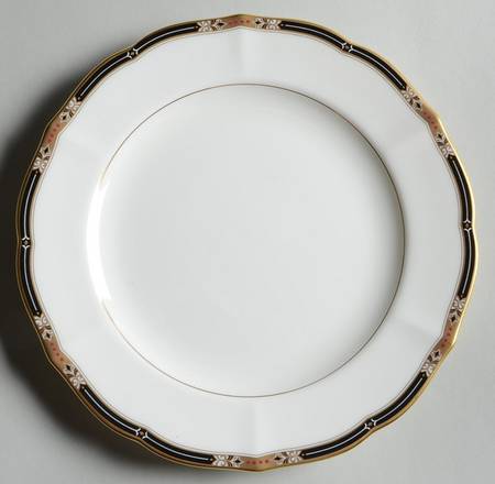 Jeweltone Black Salad Plate