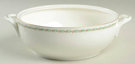 Jolly St. Nick Round Vegetable No Lid
