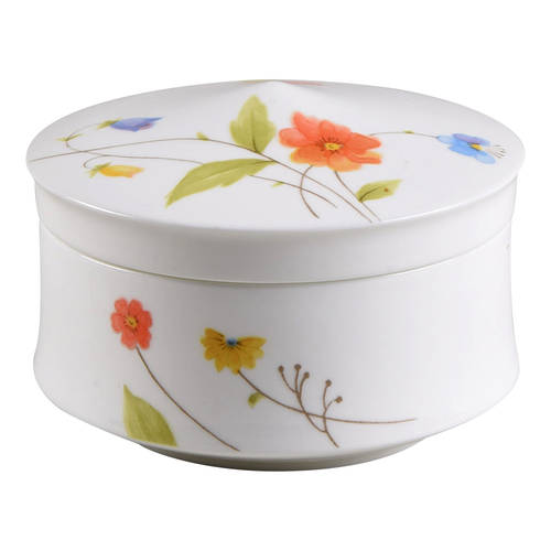 Just Flowers Sugar Bowl & Lid